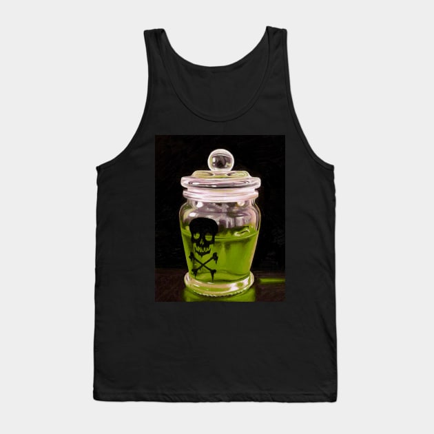 Evil witches brew deadly potion Tank Top by LukjanovArt